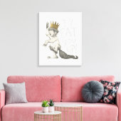 Max | Ik eet je op! Canvas Afdruk (Insitu (Woonkamer))