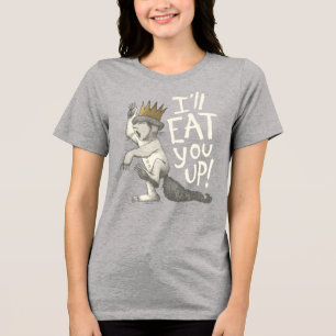 Max   Ik eet je op! Tri-Blend Shirt