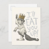 Max | Ik eet je wel op! Briefkaart (Voorkant / Achterkant)