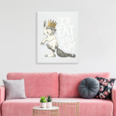 Max | Ik eet je wel op! Canvas Afdruk (Insitu (Woonkamer))