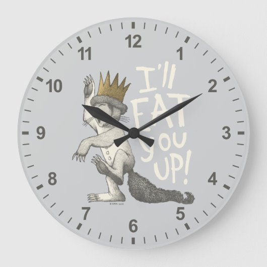 Max | Ik eet je wel op! Grote Klok (Voorkant)