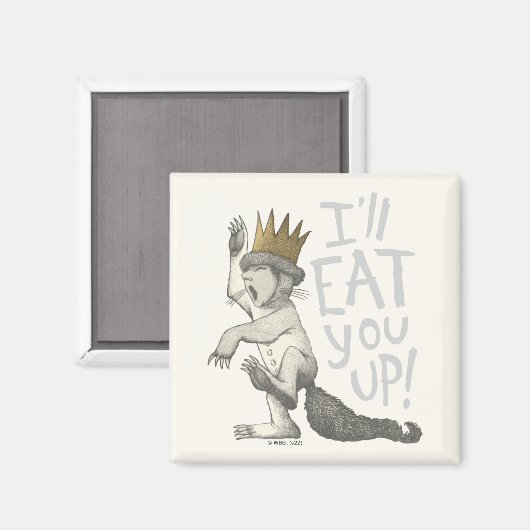 Max | Ik eet je wel op! Magneet (Voorkant / Achterkant)