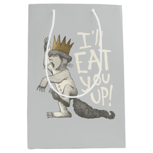 Max | Ik eet je wel op! Medium Cadeauzakje (Voorkant)