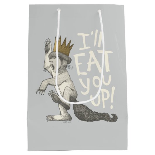Max | Ik eet je wel op! Medium Cadeauzakje (Achterkant)