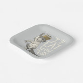 Max | Ik eet je wel op! Papieren Bordje (Gebogen)