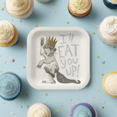 Max | Ik eet je wel op! Papieren Bordje