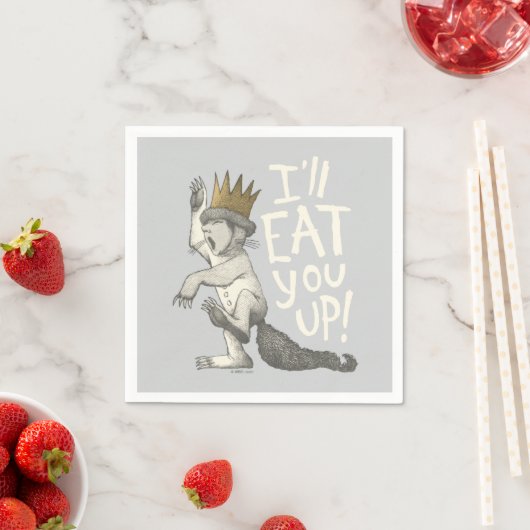 Max | Ik eet je wel op! Servet (Insitu)