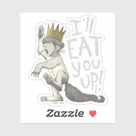 Max | Ik eet je wel op! Sticker (Vel)