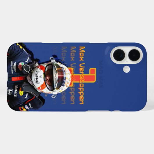 Max. iPhone 16 hoesje (Achterkant (horizontaal))