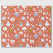 max. kerstsinaasappel cadeaupapier (Vlak)