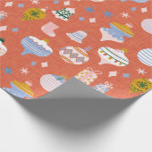 max. kerstsinaasappel cadeaupapier (Hoek)