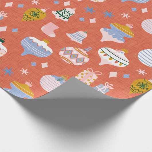 max. kerstsinaasappel cadeaupapier (Hoek)