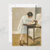 Max Liebermann- De kleindochter van de kunstenaar Briefkaart (Voorkant / Achterkant)