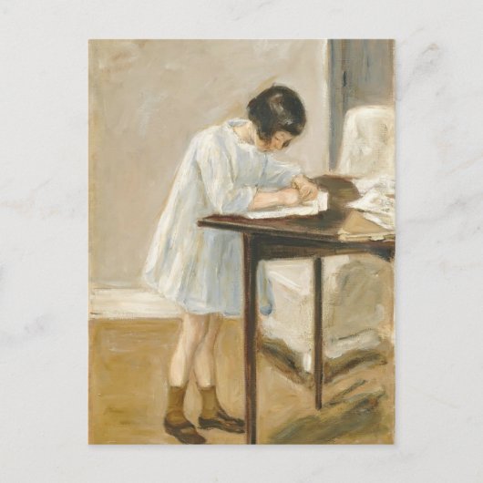 Max Liebermann- De kleindochter van de kunstenaar Briefkaart (Voorkant)