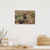Max Liebermann Hunter in de Dunes Poster (Keuken)