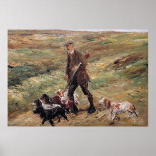 Max Liebermann Hunter in de Dunes Poster