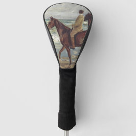 Max Liebermann: Twee ruiters op het strand Kunst Golfheadcover
