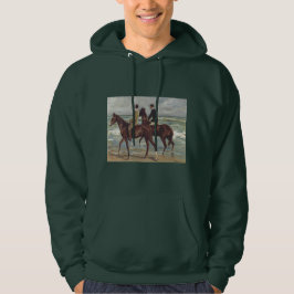 Max Liebermann: Twee ruiters op het strand Kunst Hoodie