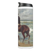 Max Liebermann: Twee ruiters op het strand Kunst Thermosbeker (Geroteerd rechts)