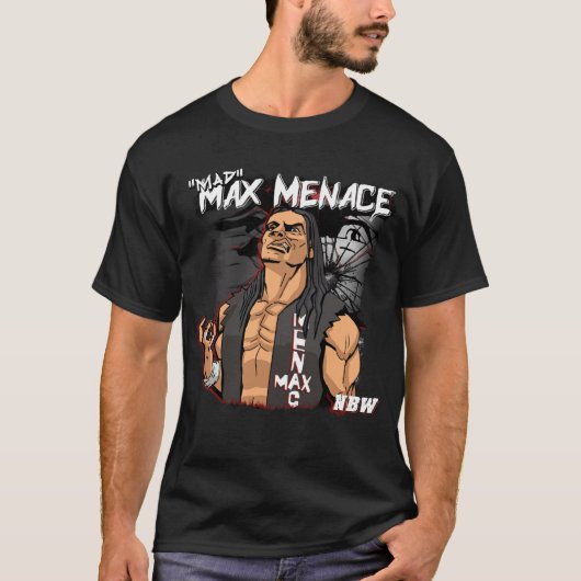 Max Menace NBW Wrestling Shirt (Voorkant)
