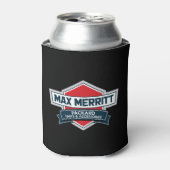 Max Merritt Auto Parts Koelbox Standaard Logo Blikjeskoeler (Blikje Voorkant)