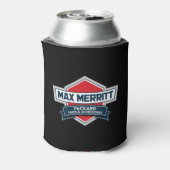 Max Merritt Auto Parts Koelbox Standaard Logo Blikjeskoeler (Blikje Achterkant)