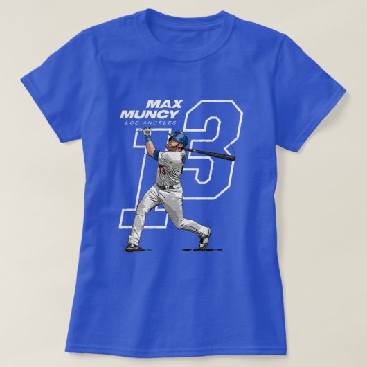 Max Muncy Offset T-shirt (Design voorkant)