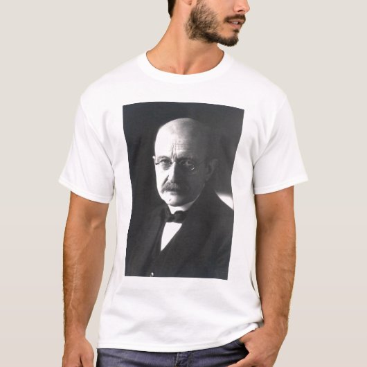 Max Planck (1858-1947) T-shirt (Voorkant)