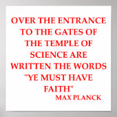 max. planck quote poster (Voorkant)