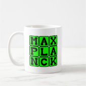 Max Planck, theoretisch natuurkundige Koffiemok (Links)