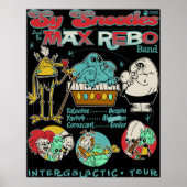 Max Rebo Band TShirt Poster (Voorkant)