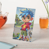 Max Rockett Reclamebord Met Voetstuk (Insitu)