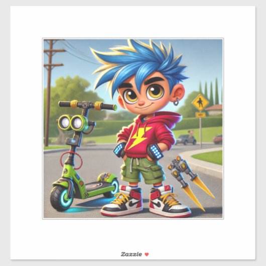 Max Rockett Sticker (Vel)