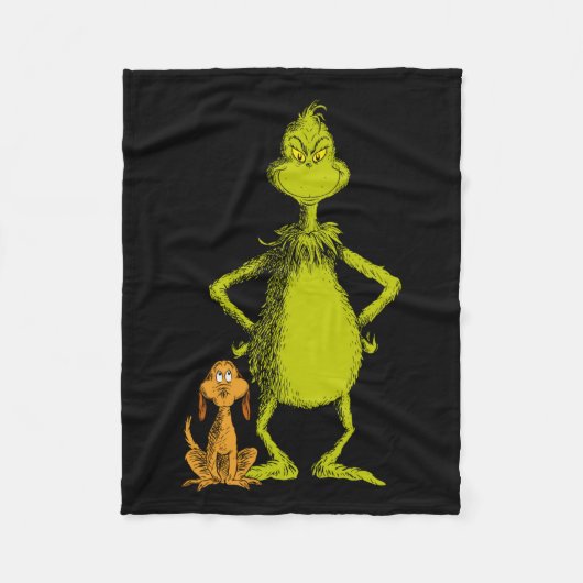 Max Stance Fleece Deken (Voorkant)