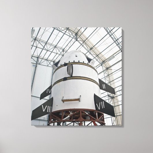 Max Start Abort System-voertuig Canvas Afdruk (Voorkant)