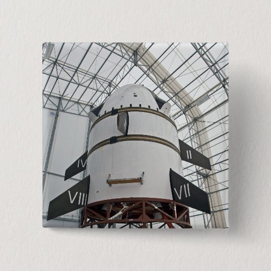 Max Start Abort System-voertuig Vierkante Button 5,1 Cm (Voorkant)