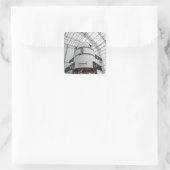 Max Start Abort System-voertuig Vierkante Sticker (Tas)