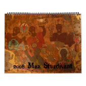 Max Sturdivant 2008-agenda Kalender (Hoes)