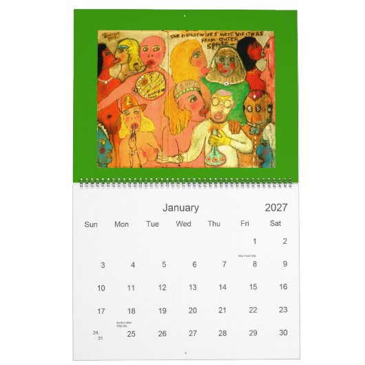 Max Sturdivant - Nieuwe agenda voor 2009 Kalender (Jan 2027)