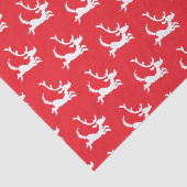 Max the Reindeer Silhouette Tissuepapier (Detail)