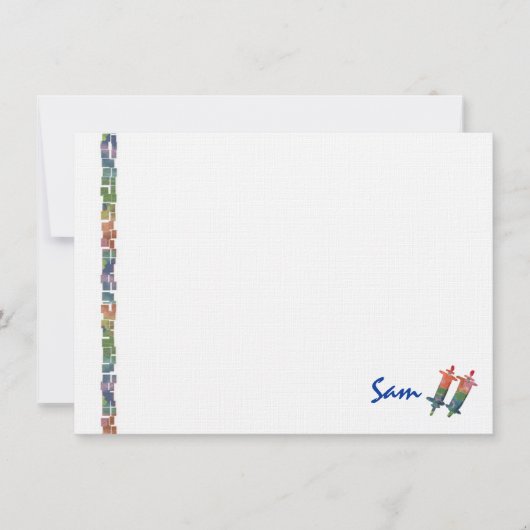 Max Torah Dank je wel A6 Notitiekaartje (Voorkant)