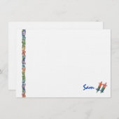 Max Torah Dank je wel A6 Notitiekaartje (Voorkant / Achterkant)