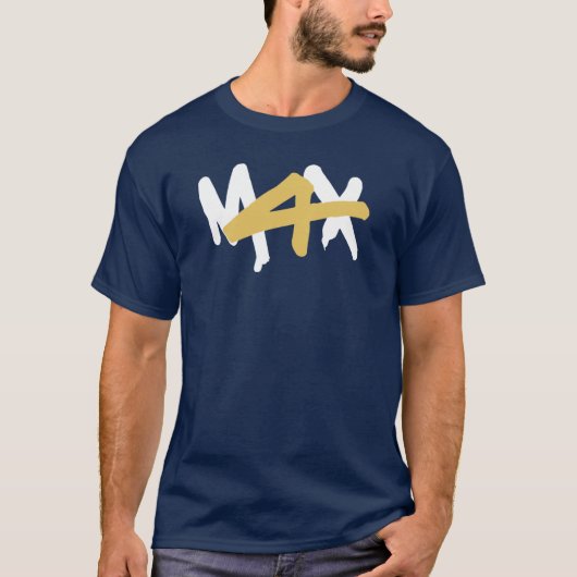 Max Verstappen 2024 wereldkampioen M4X T-shirt (Voorkant)