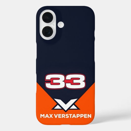 Max Verstappen 33 F1 Racing Case-Mate iPhone Case (Achterkant)