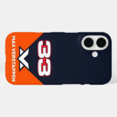Max Verstappen 33 F1 Racing Case-Mate iPhone Case (Achterkant (horizontaal))
