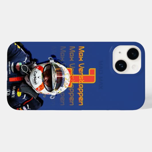 Max Verstappen hoesje (Achterkant (horizontaal))