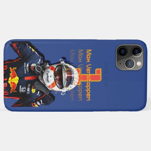 Max Verstappen telefoonhoesjes Case-Mate iPhone Case (Achterkant (horizontaal))