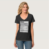 Max Voeding Informatie Probleem Oplossen Hard Werk T-shirt (Voorkant volledig)
