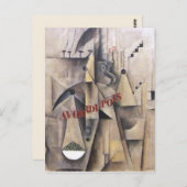Max Weber Cubism Painting Briefkaart (Voorkant / Achterkant)