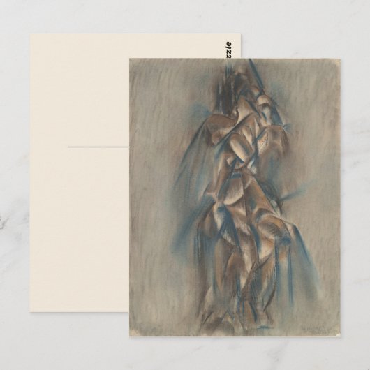 Max Weber Cubism Painting Briefkaart (Voorkant / Achterkant)